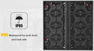 Pantalla LED para Exteriores de Montaje en Pared con Gabinete de Aluminio, Resolución 3D a Todo Color, P6.25 - Product Image 2