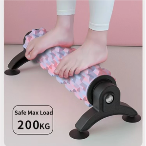 Rullo in Schiuma EVA ad Alta Densità per Yoga con Supporto e Stand per <span class=keywords><strong>Pilates</strong></span>, Design Cavo, Ecologico e Portatile per Recupero Post-Allenamento - Product Image 4