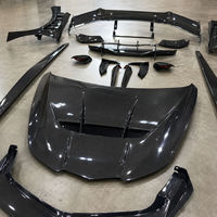 Kit Carrosserie Complet : Lame Avant, Jupes Latérales, Diffuseur Arrière, Aileron en Fibre de Carbone pour Chevrolet Corvette C8 Z06 2020-2025 – Panneau Aéro Automobile