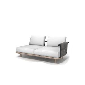 Conjunto de Muebles de Jardín de Aluminio con Sofá y Silla para Exteriores - Product Image 3