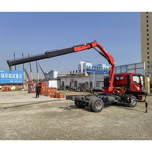 Camión Grúa Plegable Sinotruk 5t Euro 6 con Estabilizadores Hidráulicos, Vehículo Integrado de Transporte y Elevación de Fábrica - Product Image 6