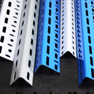 Étagère en acier à angle robuste pour l'entrepôt de garage à domicile utiliser un support de rangement modulaire trous d'assemblage <span class=keywords><strong>bricolage</strong></span> caractéristique de Protection contre la Corrosion - Product Image 2