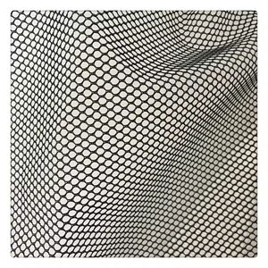 Offre Spéciale 120gsm noir hexagone <span class=keywords><strong>nid</strong></span> <span class=keywords><strong>d</strong></span>'<span class=keywords><strong>abeille</strong></span> maille <span class=keywords><strong>tissu</strong></span> pour sacs chaises chapeau ou doublure - Product Image 1