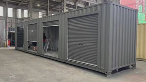 Unité de stockage préfabriquée à faible coût avec structure en acier antirouille et isolation pour <span class=keywords><strong>un</strong></span> stockage public sécurisé - Product Image 4