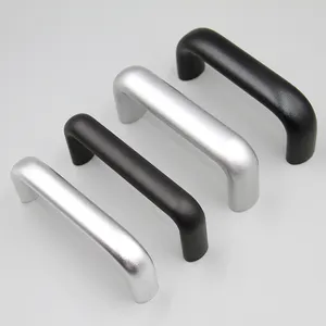 Stainless Steel Aluminum Alloy Oval Heavy Duty Handle Load-bearing Equipment Handle Automatic Oxidized U-shaped Handle