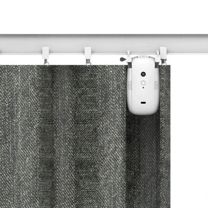 Modern Automatic Electric Curtains with <b>Remote</b> <b>Control</b> and <b>Smart</b> Home Tuya App for Office Kitchen & Living Room - Product Image 3