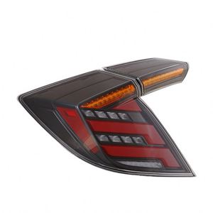 สำหรับ <span class=keywords><strong>Honda</strong></span> <span class=keywords><strong>Civic</strong></span> <span class=keywords><strong>Rs</strong></span> 2016 <span class=keywords><strong>2020</strong></span> Fk7 Fk8ประเภท R <span class=keywords><strong>Hatchback</strong></span> ดัดแปลงลำแสงไฟท้าย LED - Product Image 2