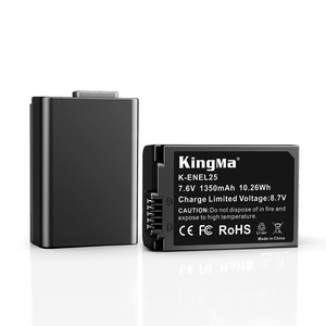 แบตเตอรี่กล้องแบบชาร์จไฟได้ KingMa EN-EL25 สำหรับกล้อง <span class=keywords><strong>Nikon</strong></span> Z30 / Z50 / <span class=keywords><strong>Z</strong></span> <span class=keywords><strong>Fc</strong></span> - Product Image 1