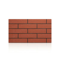 Vente en gros de carreaux de brique fendus en argile pour mur
