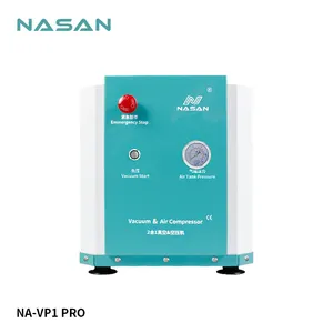 NASAN NA-VP1 Pro hava kompresörü ve vakum pompası büyük kapasiteli OCA laminasyon ve kabarcık sökücü makinesi
