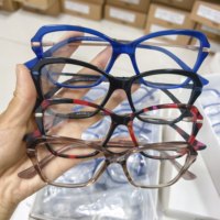 Vente en gros mixte, lunettes de vue en acétate de bonne qualité, déstockage, pour un usage quotidien, unisexe
