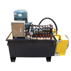 Elephant Plain Hydraulic <b>Pump</b> Station 2.2KW 24V 250 <b>Bar</b> 2 Stages Electric Lifting System - Product Image 1
