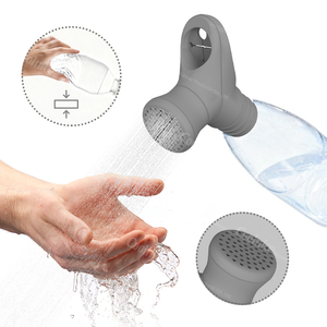 New Product Idea 2025 Camping Pet Adult Children Bath Accessory <b>Shower</b> Head Fits Most Plastic Mineral Water Bottle - Product Image 6