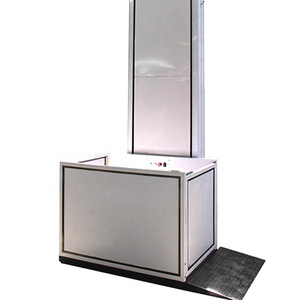 Ascenseur vertical hydraulique électrique 3m 4m pour petit escalier de maison Ascenseur pour maison <span class=keywords><strong>Charge</strong></span> de levage - Product Image 1