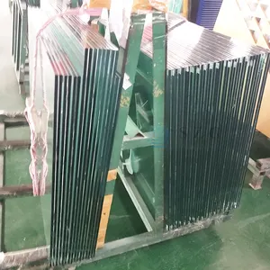 Produsen Guangdong kualitas baik 8mm 12mm 16mm kaca bangunan laminasi diperkuat Tempered