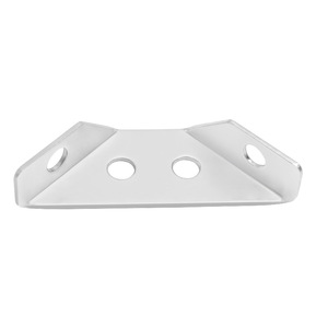 Soporte de esquina universal de hierro Jin Aoding, mini, de zinc, 4 tornillos por paquete, para mesita de noche, silla, soporte de gabinete - Product Image 2