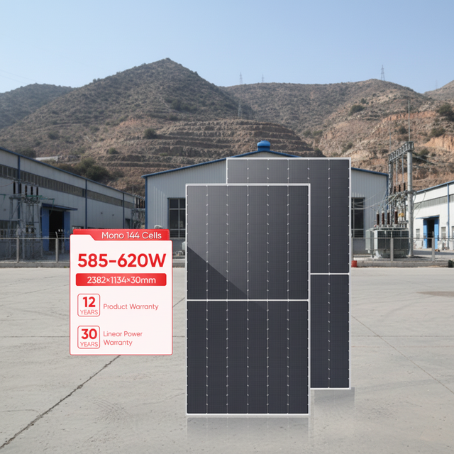 Longi Himo-7 Photovoltaic Panel 585w 590w 595w 600w 610w 620w N-type Bificial Solar Panels Factory Price Longi Solar