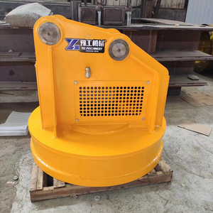 Imán Electromagnético Circular para Levantar Chatarra, Dispositivo de Elevación Electromagnético para Excavadora - Product Image 1