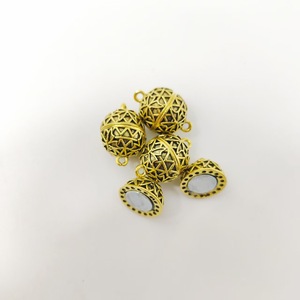 Alloy <b>Ball</b> Charms 16mm Zinc Alloy Hollow Pattern DIY Jewelry Accessories For Necklace Bracelet Unisex Fashion Pendant Charms - Product Image 4