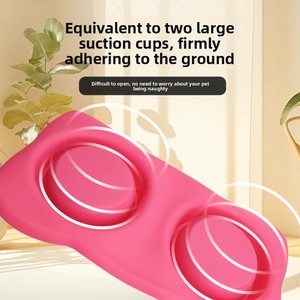 Support de gamelle en silicone détachable pour chat, gamelle pour nourriture et eau, écologique, pour chat, chaton, petit et moyen chien - Product Image 3