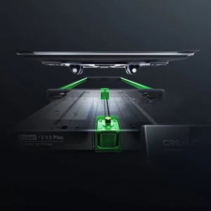 Impresora 3D Creality Ender-3 V3 <span class=keywords><strong>Plus</strong></span> FDM, 600 mm/s de Alta Velocidad, Nivelación Automática, Gran Tamaño 300*300*330 mm, para Principiantes y Uso Doméstico - Product Image 5