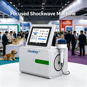 Máquina Popular de Terapia de Ondas de Choque Extracorpóreas No Invasiva para Animales, Máquina de Ondas de Choque Enfocada en Animales para la Regeneración de Tejidos - Product Image 1