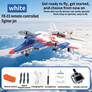 Flytec T17 2,4G Juguetes de <span class=keywords><strong>control</strong></span> remoto Luz fría con <span class=keywords><strong>RC</strong></span> 20 minutos y cambio entre cuatro modos de vuelo Avión truco - Product Image 3