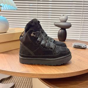 Zapatos de Piel de Oveja Unisex, Diseño Personalizado de Marca de Lujo, Modelo Nuevo, Impermeables, Transpirables, Antiolor, Casuales para Caminar, Cerrados - Product Image 1