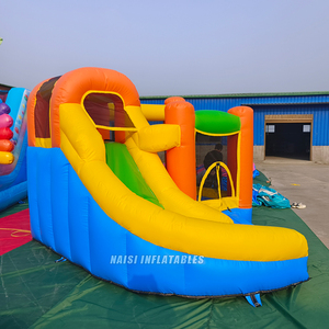Castillo Inflable Pequeño de Bajo Precio con Tobogán y Zona de Salto, Trampolín Comercial para Interiores, Juguete para Niños Pequeños, Ideal para Cumpleaños - Product Image 3