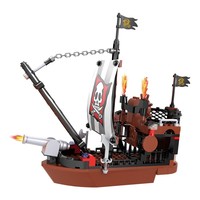 COGO Nouveauté Jouets éducatifs DIY Bateau Blocs de construction en plastique pour enfants