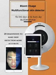 Analizador de piel facial Bloom Visage Escáner de piel portátil para análisis facial
