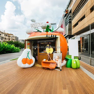 Camión de Comida Multifuncional Personalizado con Diseño en Forma de Tomate para Café, Helados, Hamburguesas, Perritos Calientes y Papas Fritas, 220V - Product Image 2