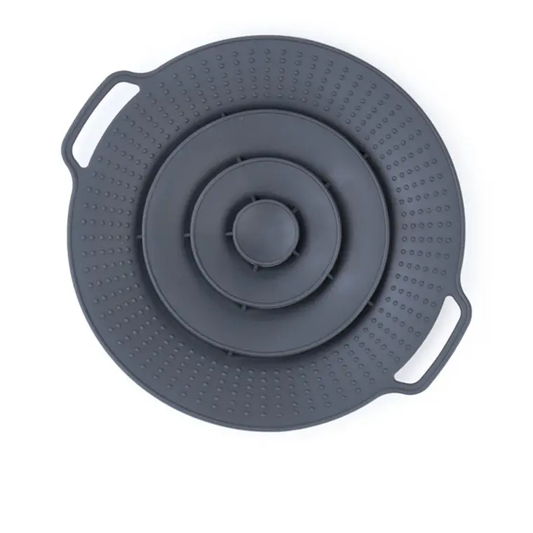 Китайская Фабрика пищевого класса BPA бесплатные силиконовые выкипает разлива для крышек кастрюль чашка непроливайка