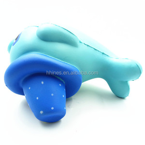 Custom Design Stress Relief Squeeze Toy PU Foam Fish Shape Slow Rising Toys - Product Image 5