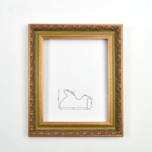 Cornice in Legno Massiccio Moderna Grande Cornice <span class=keywords><strong>Vintage</strong></span> Dorata per Dipinti Decorazione Murale - Product Image 5