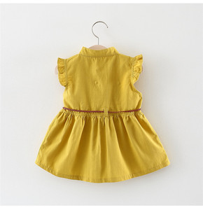 Robes en gros pour bébés filles, style A-line, motifs arabes, broderies à la main, disponibles en ligne dans notre boutique de vêtements - Product Image 5