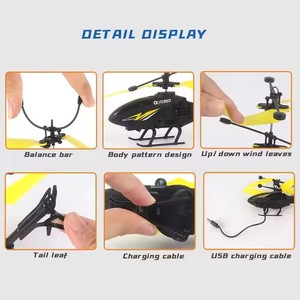 Trẻ Em Mới Bắt Đầu Của Điện Mini Điều Khiển Từ Xa Chuyến Bay Trong Nhà Đồ Chơi Cảm Biến Hồng Ngoại Máy Bay Trực Thăng Máy Bay Cho Trẻ <span class=keywords><strong>RC</strong></span> Máy Bay Trực Thăng - Product Image 5