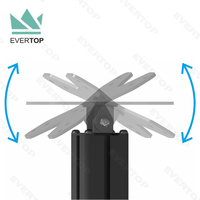 Soporte universal VESA de 8-11 "para tableta, soporte de suelo para kiosco, tablet Android, kiosco, tablet Android, soporte antirrobo, para montaje en suelo, 1 a 2 pulgadas