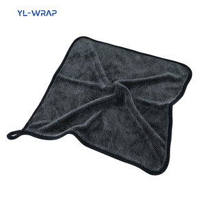Serviettes Séchage Super Micro Détaillant <span class=keywords><strong>Couleur</strong></span> Couleurs Solides Tissu Fibre Sèche Soins <span class=keywords><strong>Serviette</strong></span> De Nettoyage De Voiture En Microfibre - Product Image 5