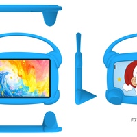 Tablet Infantil de 7 Pulgadas con Aplicaciones Educativas Integradas, Batería de Gran Capacidad, Ranura SIM, Excelente Asistente, Éxito de Ventas en África, Android 8.1, 2 en 1 con Funda