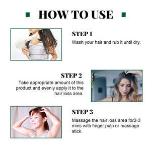 Spray au gingembre EELHOE (boîte de 50 ml) Renforcement du cuir chevelu, massage, réparation de qualité, soin capillaire liquide - Product Image 5