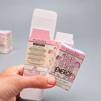Boîte d'emballage cosmétique pliable écologique à marque privée pour gloss, mascara et palette, impression personnalisée haut de gamme