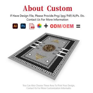 Custom Sizes Non-Slip PET Friendly <b>Machine</b> Made Polyester Cut Pile for Home Travel Use Modern Floral Pattern Living Room Carpet - Product Image 2