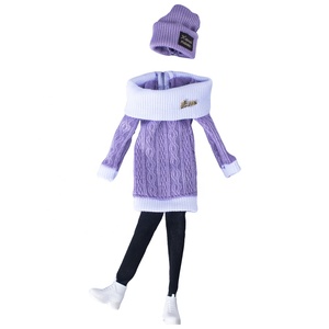 Casa delle bambole in miniatura da 30Cm Fashion Doll abito a tre pezzi alla <span class=keywords><strong>moda</strong></span> 1:6 Multi-joint Dress up accessori - Product Image 6