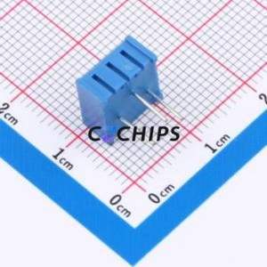 ตัวต้านทาน/โพเทนชิโอมิเตอร์แบบปรับได้สำหรับ3386P-101-LF ผ่านชิ้นส่วนรู (THT)-3P, ตัวต้านทาน9.5X9.5มม. 100Ohm 10% 500mW 250ppm/℃ - Product Image 2