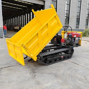 2t Productos Más Vendidos: Minidumper de Orugas de Alta Resistencia con Transportador Hidráulico para Construcción - Product Image 5