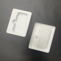 Pack de protection à clapet pour plateau CPET personnalisé pour bougie et autocollants Emballage transparent écologique