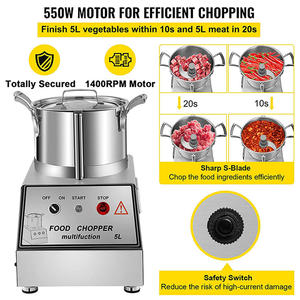 Picadora eléctrica para alimentos, procesador de alimentos, picadora de carne, picadora, picadora, 550, 750, 850, 1100, 1400, <span class=keywords><strong>2000</strong></span> W, 550W, 1100W, novedad de 1400 - Product Image 2