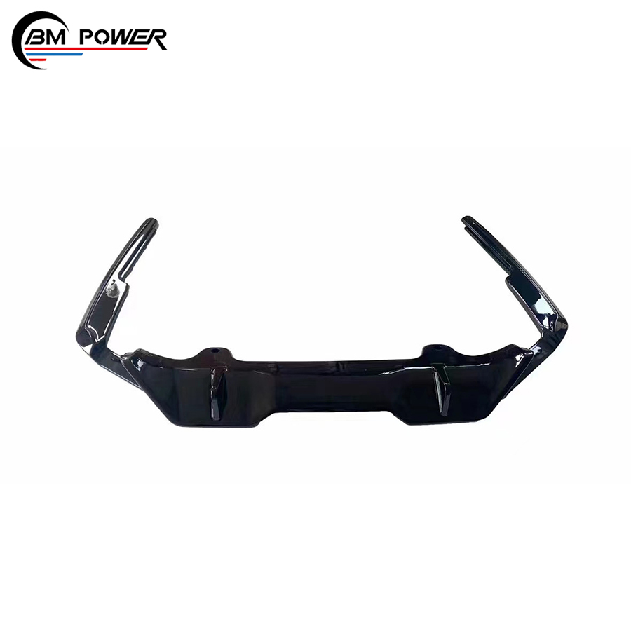 2 Diffuseurs/ailerons Arrière Pour BMW Série 2 Gran Coupé F44 (2019-2024) - ABS, Noir Brillant