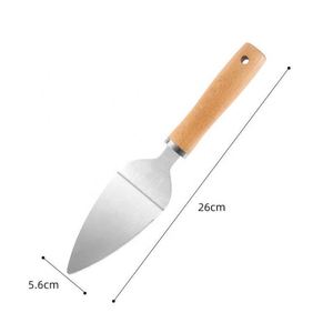 2-Piece Sustainable Stainless Steel Pizza Cutter Set With Custom Logo for Pies Dough <b>Cookies</b> Kitchen Baking <b>Tools</b> - Product Image 3